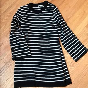 Madewell striped sweater dress